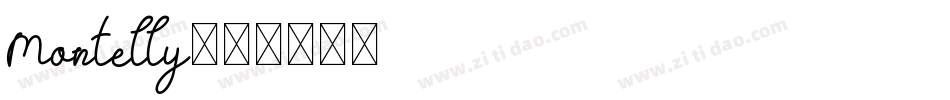 Montelly字体转换