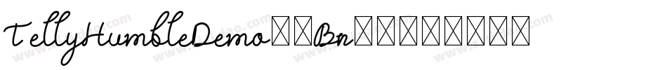 TellyHumbleDemo-4Bn69字体转换