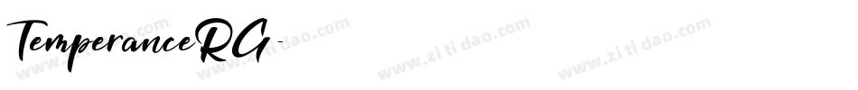 TemperanceRG字体转换
