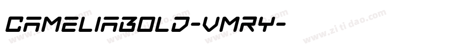 Cameliabold-vmRy字体转换