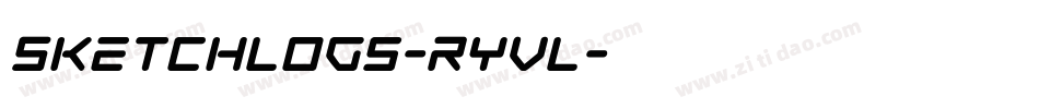 Sketchlogs-RyVl字体转换