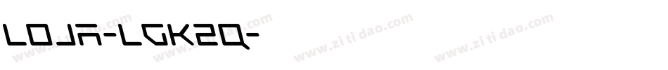 Loja-lgK2q字体转换