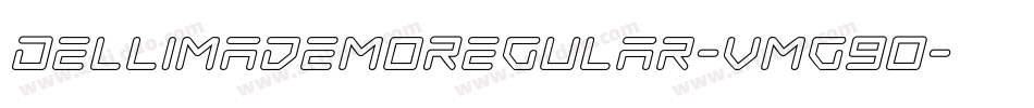 DellimademoRegular-vmg9O字体转换