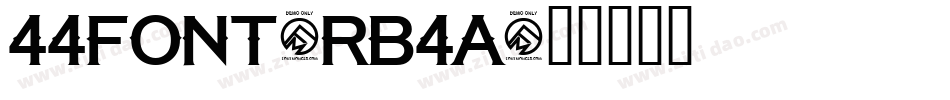 44Font-rB4A字体转换
