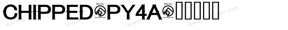 Chipped-py4a字体转换