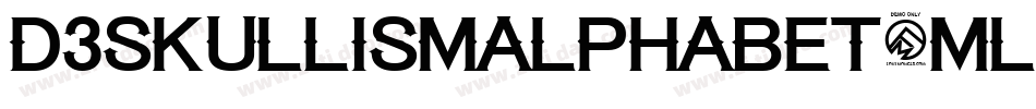 D3SkullismAlphabet-mL4a字体转换