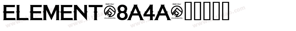 Element-8a4A字体转换