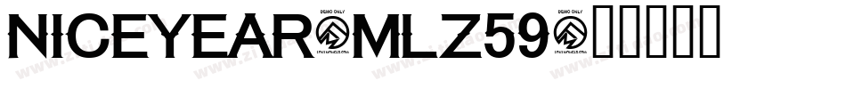 Niceyear-mLZ59字体转换
