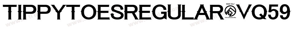 TippytoesRegular-vq59字体转换