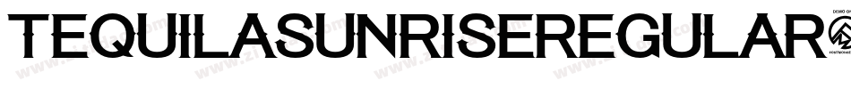 TequilasunriseRegular-4qZD字体转换