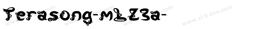 Terasong-mLZ3a字体转换