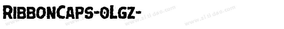 RibbonCaps-0Lgz字体转换