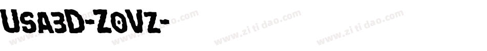 Usa3D-Z0Vz字体转换