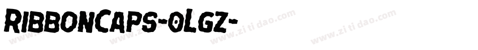 RibbonCaps-0Lgz字体转换