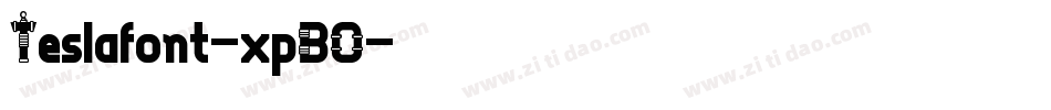 Teslafont-xpBO字体转换