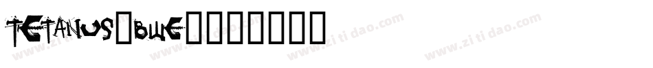 Tetanus-BWE3字体转换