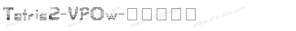 Tetris2-VP0w字体转换 Tetris2-VP0w字体转换