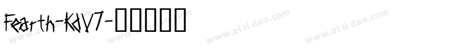 Fearth-KdV7字体转换