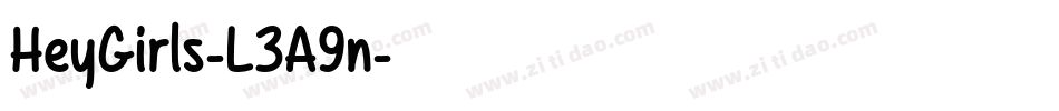 HeyGirls-L3A9n字体转换