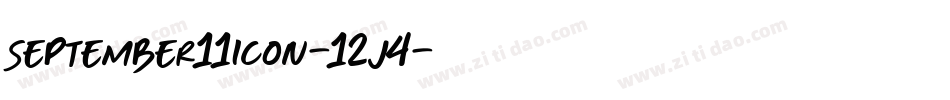September11Icon-12J4字体转换