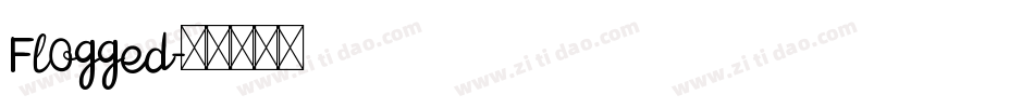Flogged字体转换