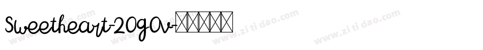 Sweetheart-2OgOv字体转换