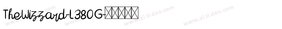 TheWizzard-L38OG字体转换
