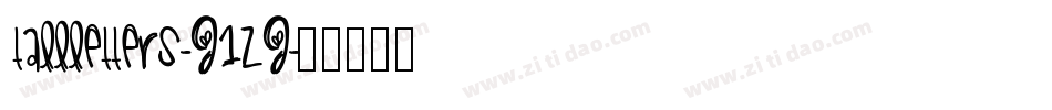 TallLetters-j1Zj字体转换