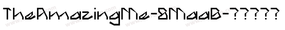 TheAmazingMe-8MaaB字体转换