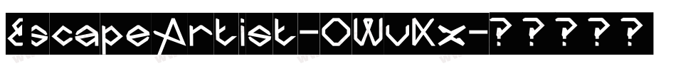 EscapeArtist-0WvKz字体转换
