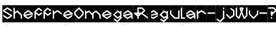 SheffreOmegaRegular-jJWv字体转换