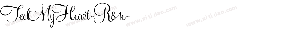 FeelMyHeart-R84e字体转换