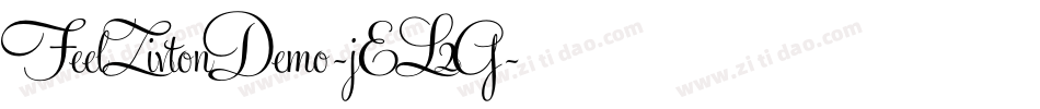 FeelZivtonDemo-jEL2G字体转换