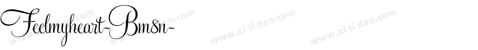 Feelmyheart-Bm8n字体转换