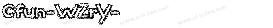 Cfun-WZrY字体转换