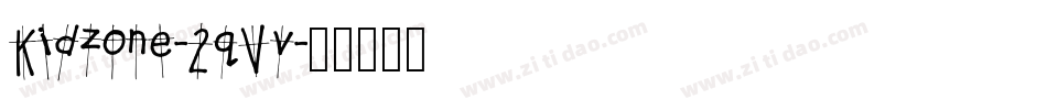 Kidzone-2qVv字体转换