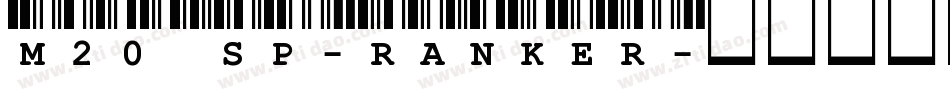 M20_SP-RANKER字体转换