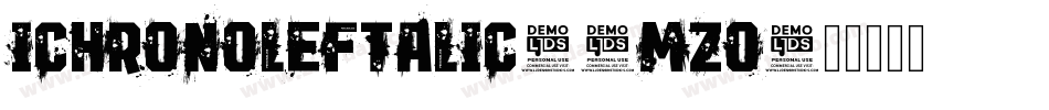 IchronoLeftalic-6mZo字体转换