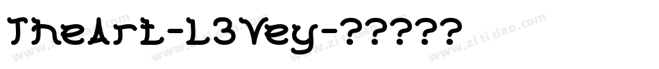 TheArt-L3Vey字体转换 TheArt-L3Vey字体转换