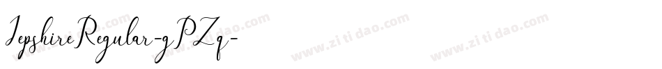 JepshireRegular-gPZq字体转换 JepshireRegular-gPZq字体转换