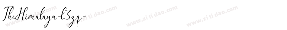 TheHimalaya-l3zq字体转换 TheHimalaya-l3zq字体转换