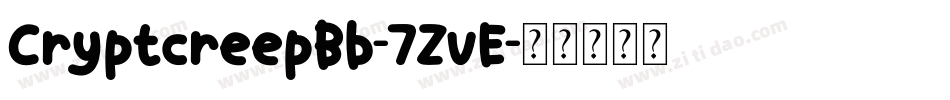 CryptcreepBb-7ZvE字体转换