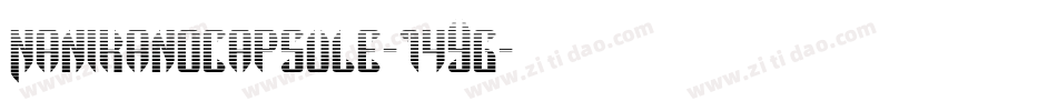 NanikanoCapsule-14Yg字体转换