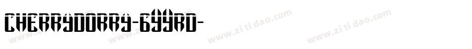 Cherrydorry-6YYrD字体转换