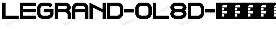 Legrand-0l8d字体转换