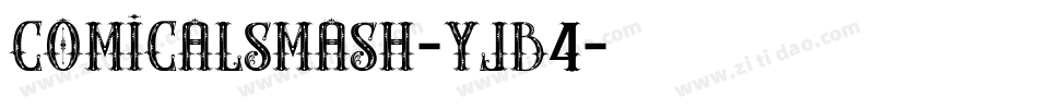 ComicalSmash-YJB4字体转换