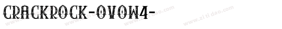 Crackrock-OVOW4字体转换