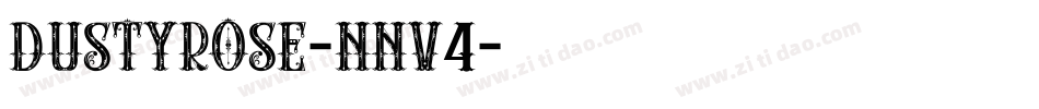 Dustyrose-nnv4字体转换