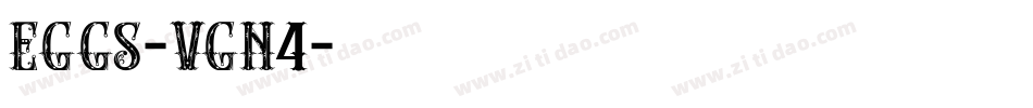Eggs-vgn4字体转换