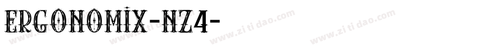 Ergonomix-nZ4字体转换